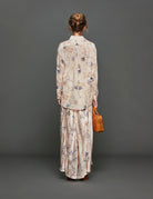 camicia musa fantasia avorio - forte forte - camicia manica lunga