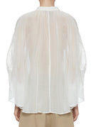 camicia mussola ricamo bianco - beatrice b - camicia manica lunga