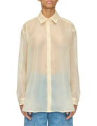 camicia organza over bianco - blufrida - camicia manica lunga