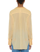 camicia over voile satin sole - Frida SRL