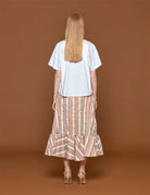 camicia ricamo scimmia bianco - stella jean - camicia manica corta