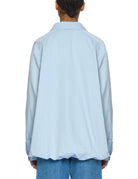 camicia rimborso popeline chambray azzurro - Frida SRL