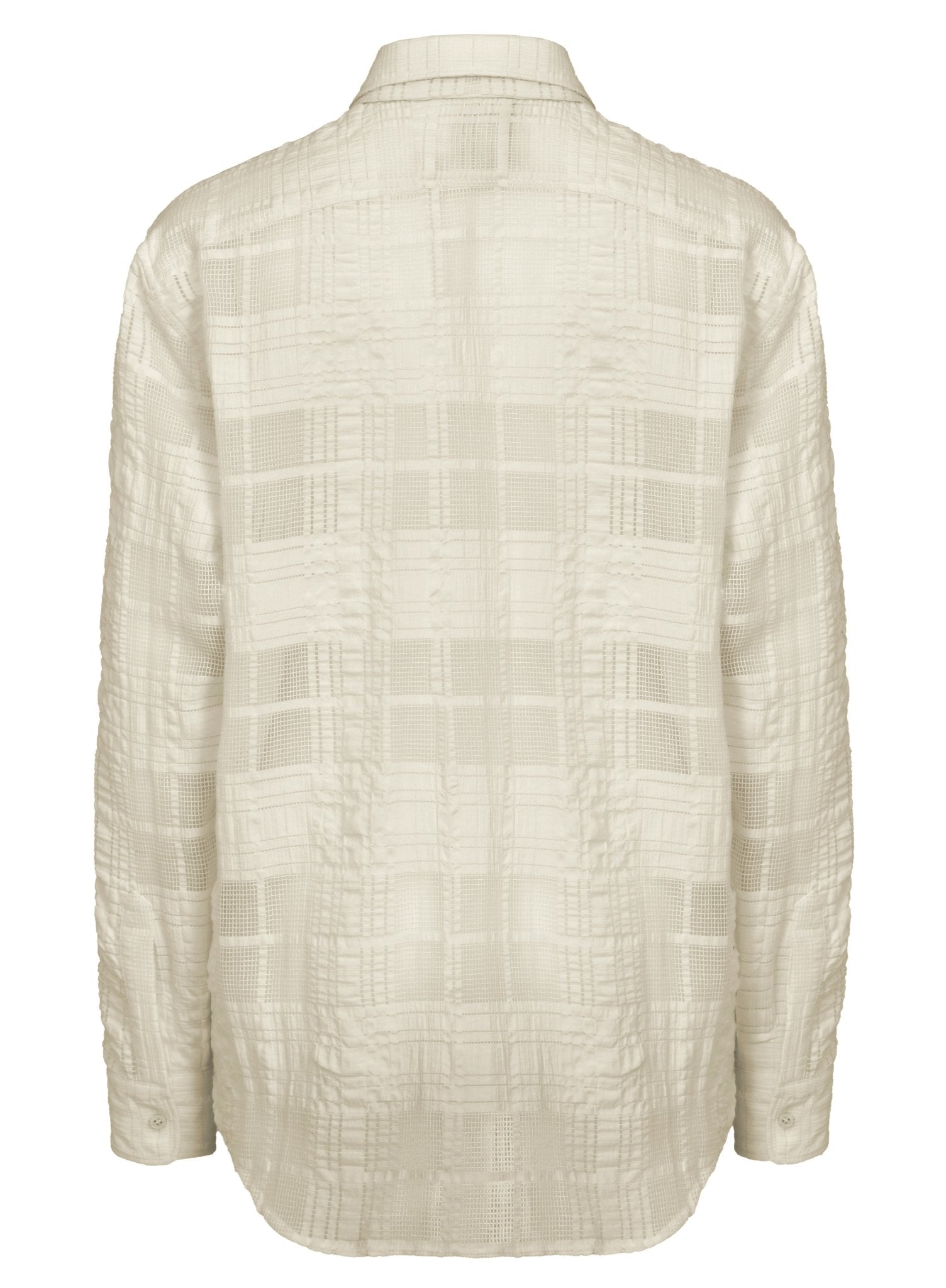 camicia rob cravattino panna - Frida SRL