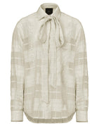 camicia rob cravattino panna - Frida SRL