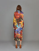 camicia stampa etnica multicolor - stella jean - camicia manica lunga