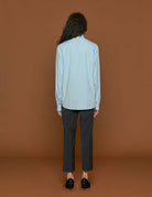 camicia swarovski azzurro - Frida SRL