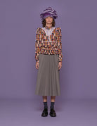 camicia vittoriana fantasia multicolor - Frida SRL