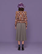 camicia vittoriana fantasia multicolor - Frida SRL