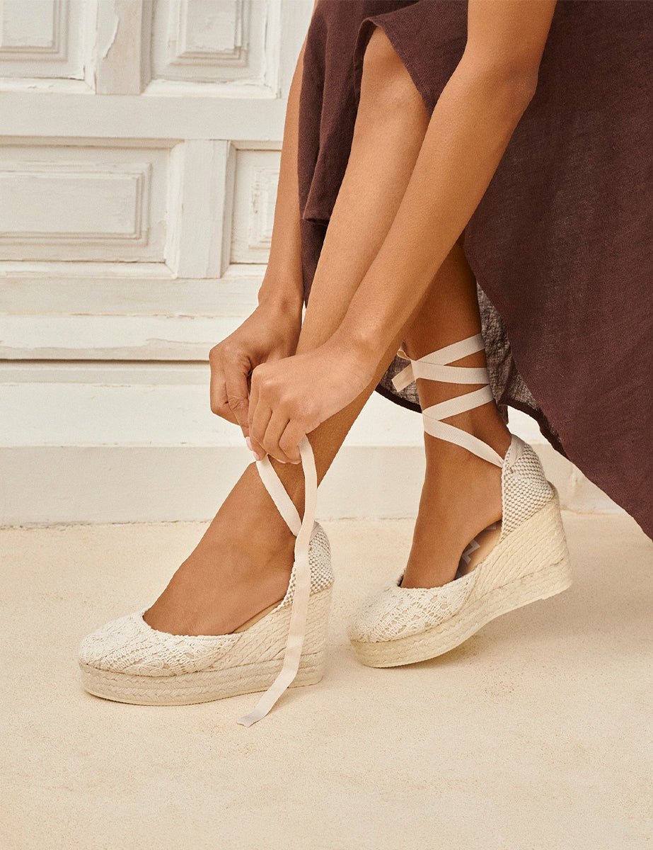 campesina zeppa natural - maneb� - sandalo tacco