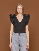 canotta birdie noir - ulla johnson - canotta