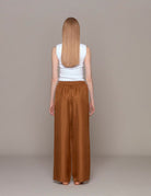 canotta costine scollo americana white - rohe - canotta