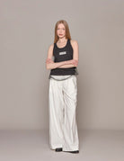 canotta jersey rete nero - n21 alessandro dell'acqua - canotta