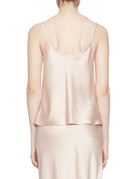 canotta spalline raso nude - blufrida - canotta