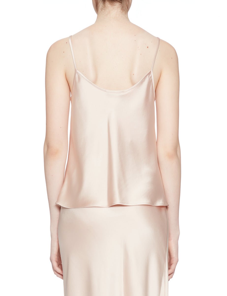 canotta spalline raso nude - blufrida - canotta