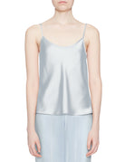 canotta spalline raso polvere - blufrida - canotta