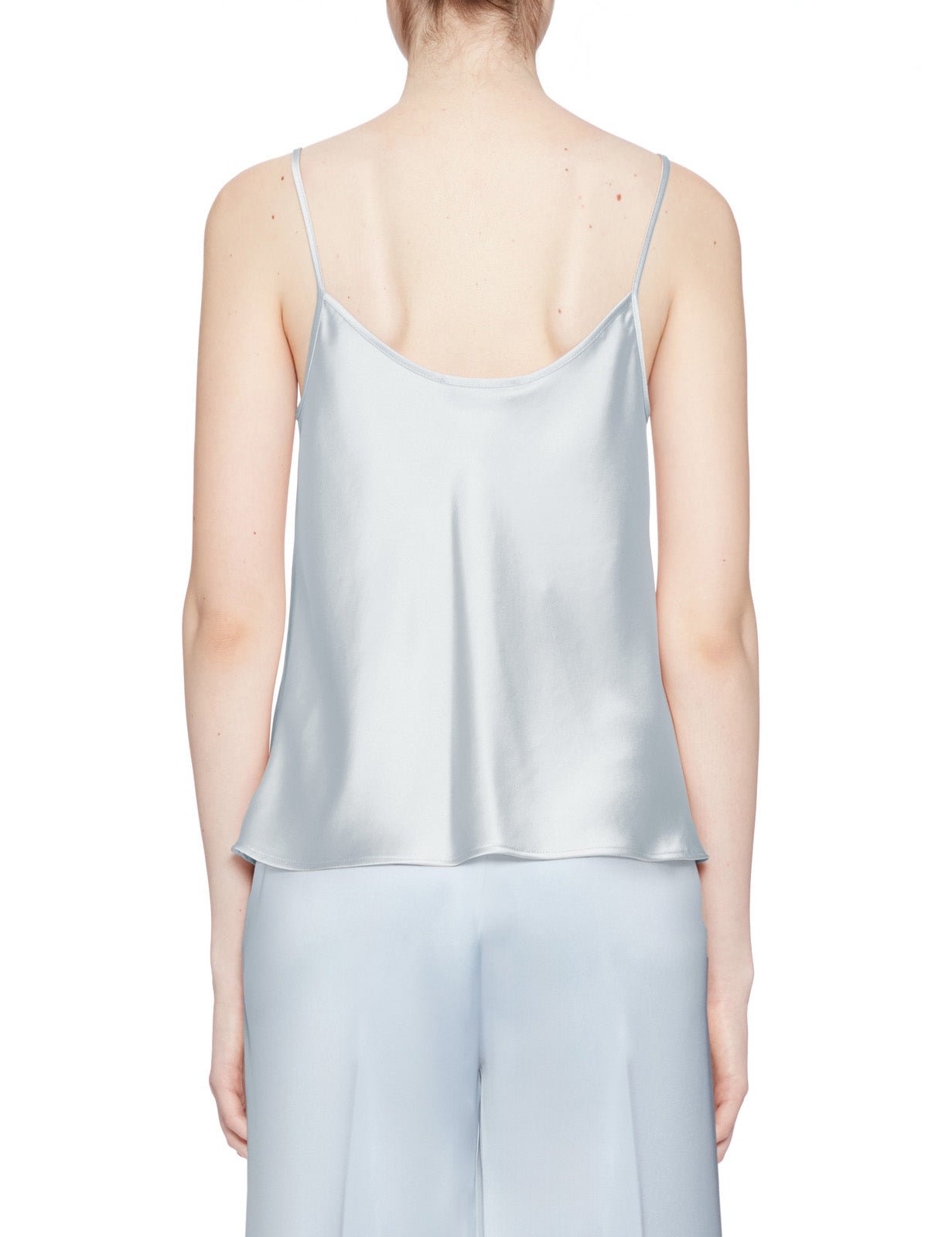 canotta spalline raso polvere - blufrida - canotta