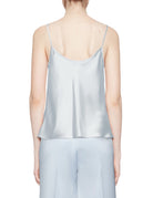 canotta spalline raso polvere - blufrida - canotta