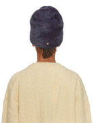 cappello angora lana blu notte - yesey - cappello