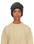 cappello angora lana nero - yesey - cappello
