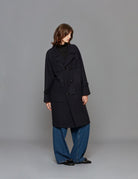 cappotto blu scuro - Frida SRL
