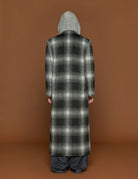 cappotto checks grigio nero - Frida SRL