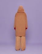 cappotto doppiopetto camel - blufrida - cappotto