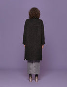 cappotto furry nero - t_coat - cappotto