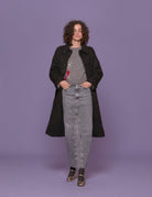 cappotto furry nero - t_coat - cappotto
