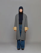 cappotto jhonatan dark grey - Frida SRL