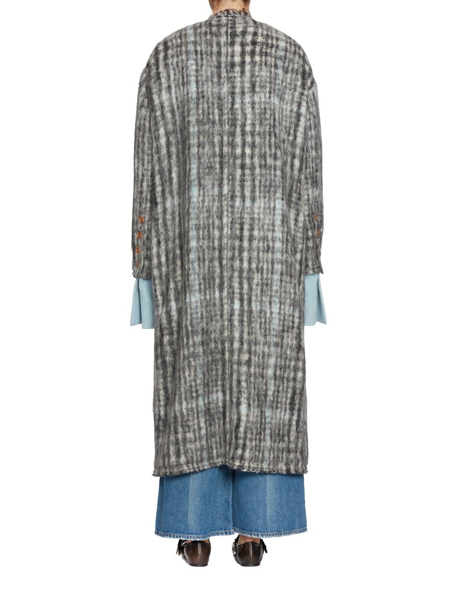 cappotto jonathan mohair grey - jejia - cappotto
