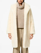 cappotto lamb coat teddy cream - rrd - cappotto