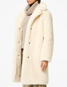 cappotto lamb coat teddy cream - rrd - cappotto