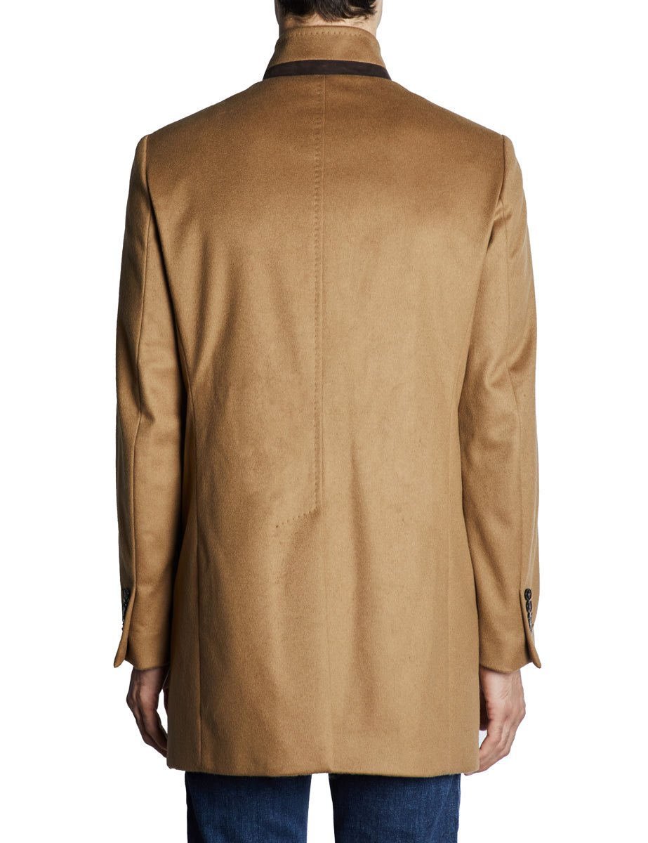 cappotto monopetto panno biscotto - blufrida - cappotto