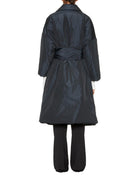cappotto ovatta over blu notte - co.go - cappotto