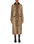 cappotto over leopardo beige - forte forte - cappotto