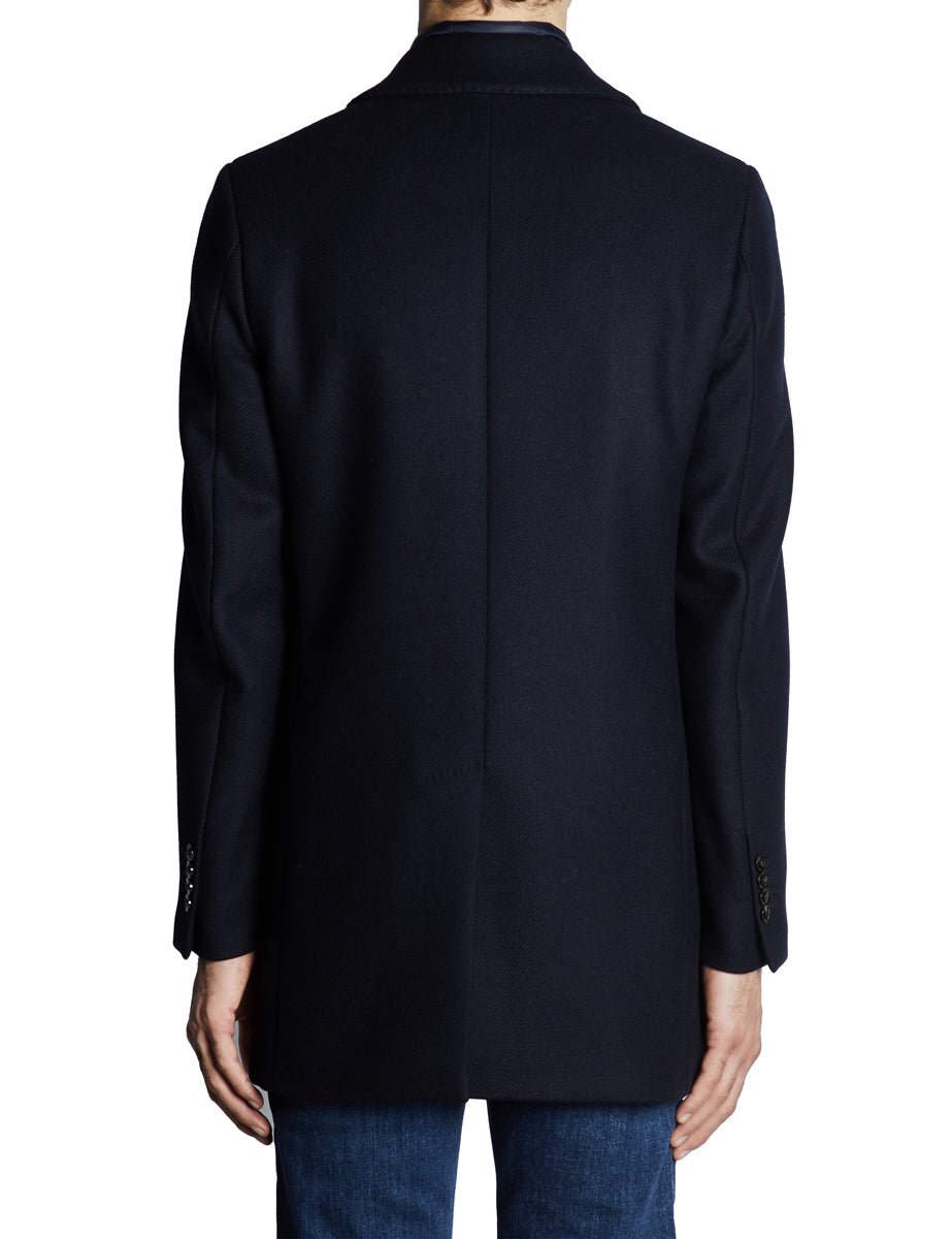 cappotto pettorina piumino blu - blufrida - cappotto
