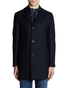 cappotto pettorina piumino blu - blufrida - cappotto