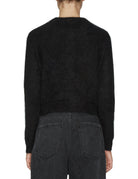 cardigan angora nero - Frida SRL