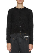 cardigan angora nero - Frida SRL