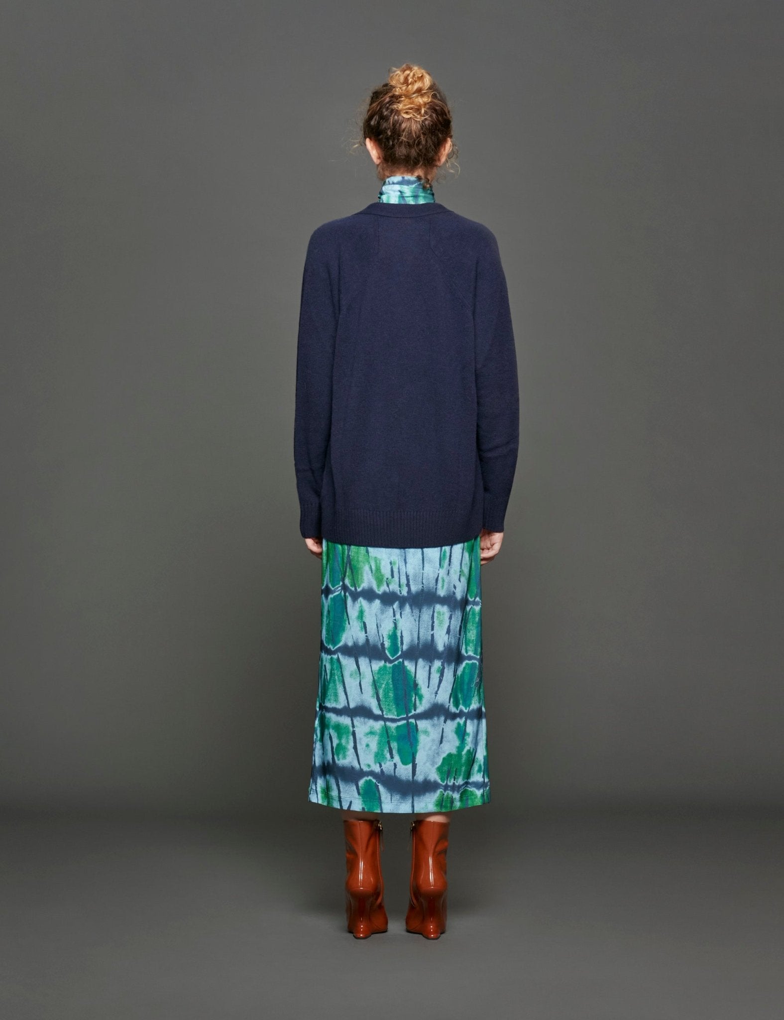 cardigan cashmerebottone gioiello - Frida SRL