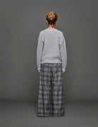 cardigan collo tilda grigio - Frida SRL
