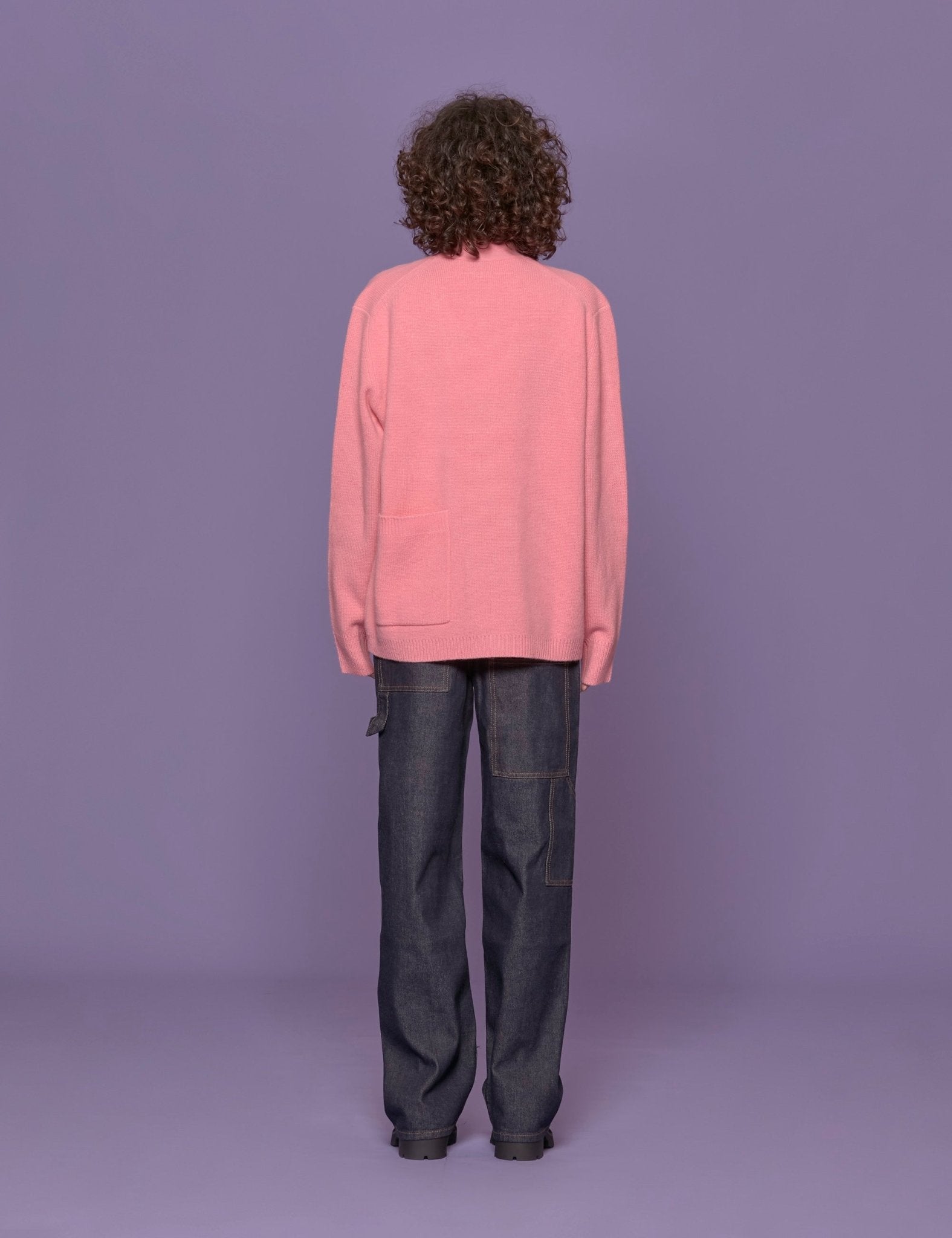 cardigan lana rosa - tibi - cardigan