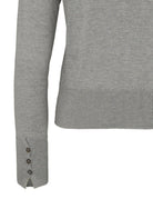 cardigan rebecca seta cashmere granito - alpha - cardigan