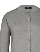 cardigan rebecca seta cashmere granito - alpha - cardigan