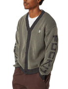 cardigan repeater asphalt - huf - cardigan