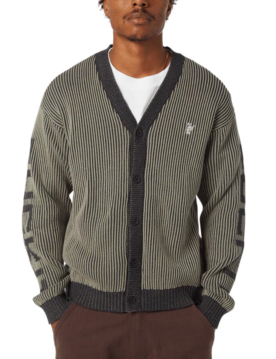 cardigan repeater asphalt - huf - cardigan