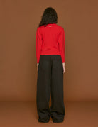 cardigan rosso - Frida SRL