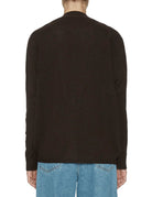 cardigan slouchy cioccolato - Frida SRL