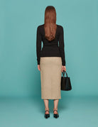 cardigan spilla gioiello nero - n21 alessandro dell'acqua - cardigan