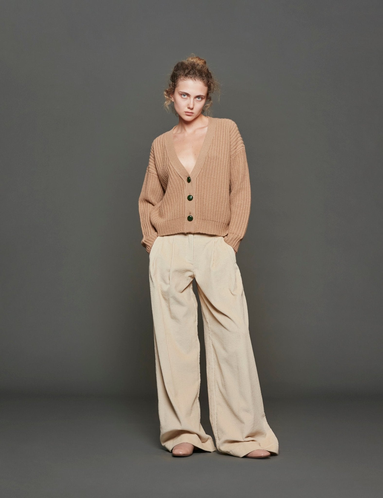 cardigan tilda camel - Frida SRL